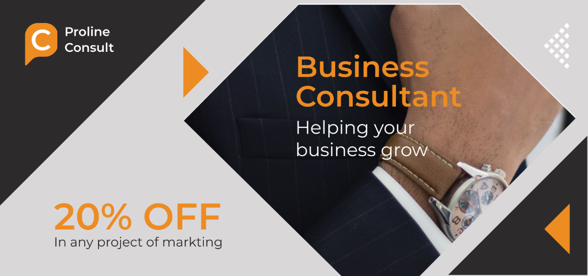 Business Consultant Voucher Template