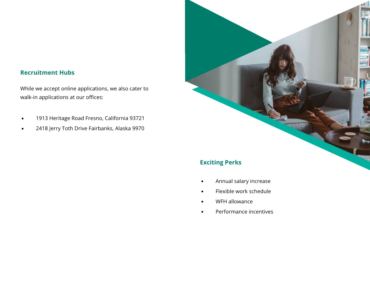 Free Bi-Fold Work Online From Home Brochure Template to Edit Online