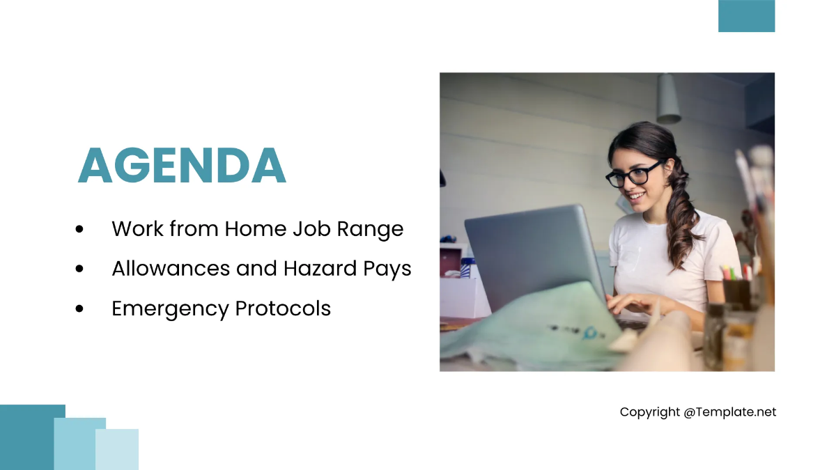 Free Sample Work From Home Presentation Template to Edit Online