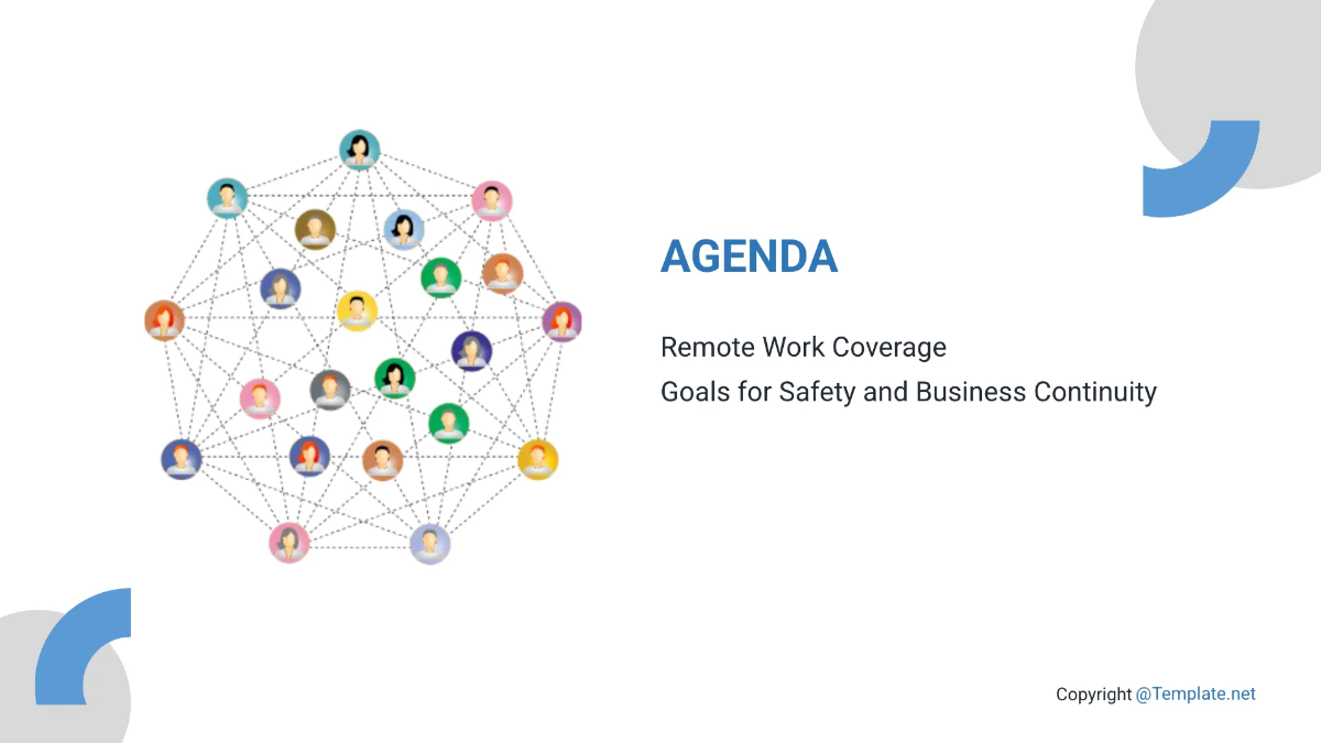 Free Sample Remote Work Presentation Template to Edit Online