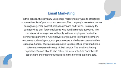 Free Sample Remote Work Presentation Template to Edit Online
