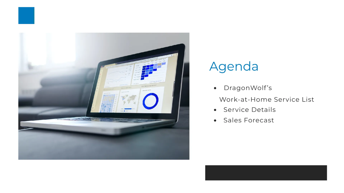 Free Work At Home Presentation Template to Edit Online