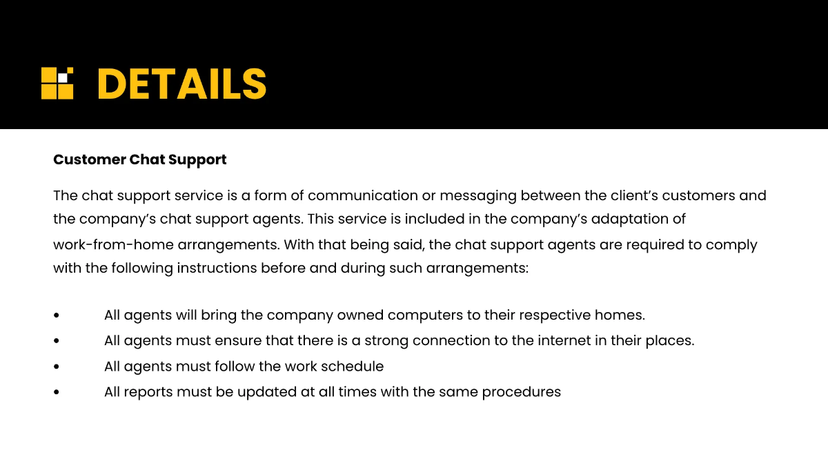 Free Working from Home Presentation Template to Edit Online