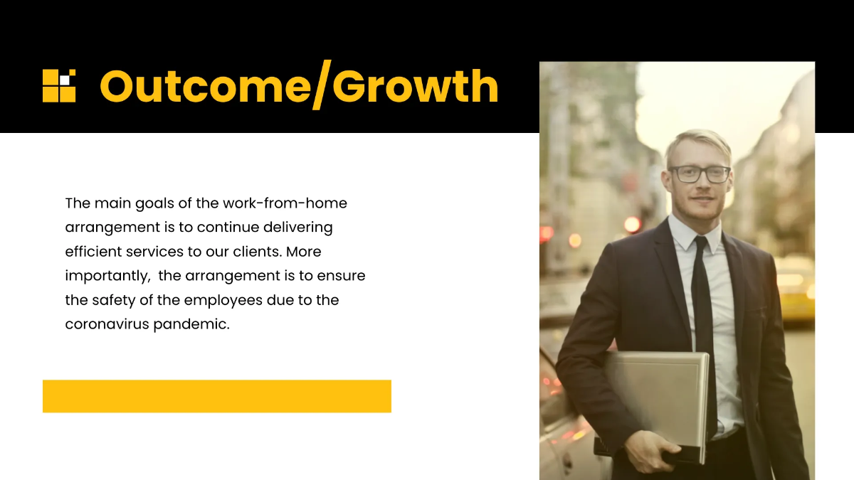 Free Working from Home Presentation Template to Edit Online