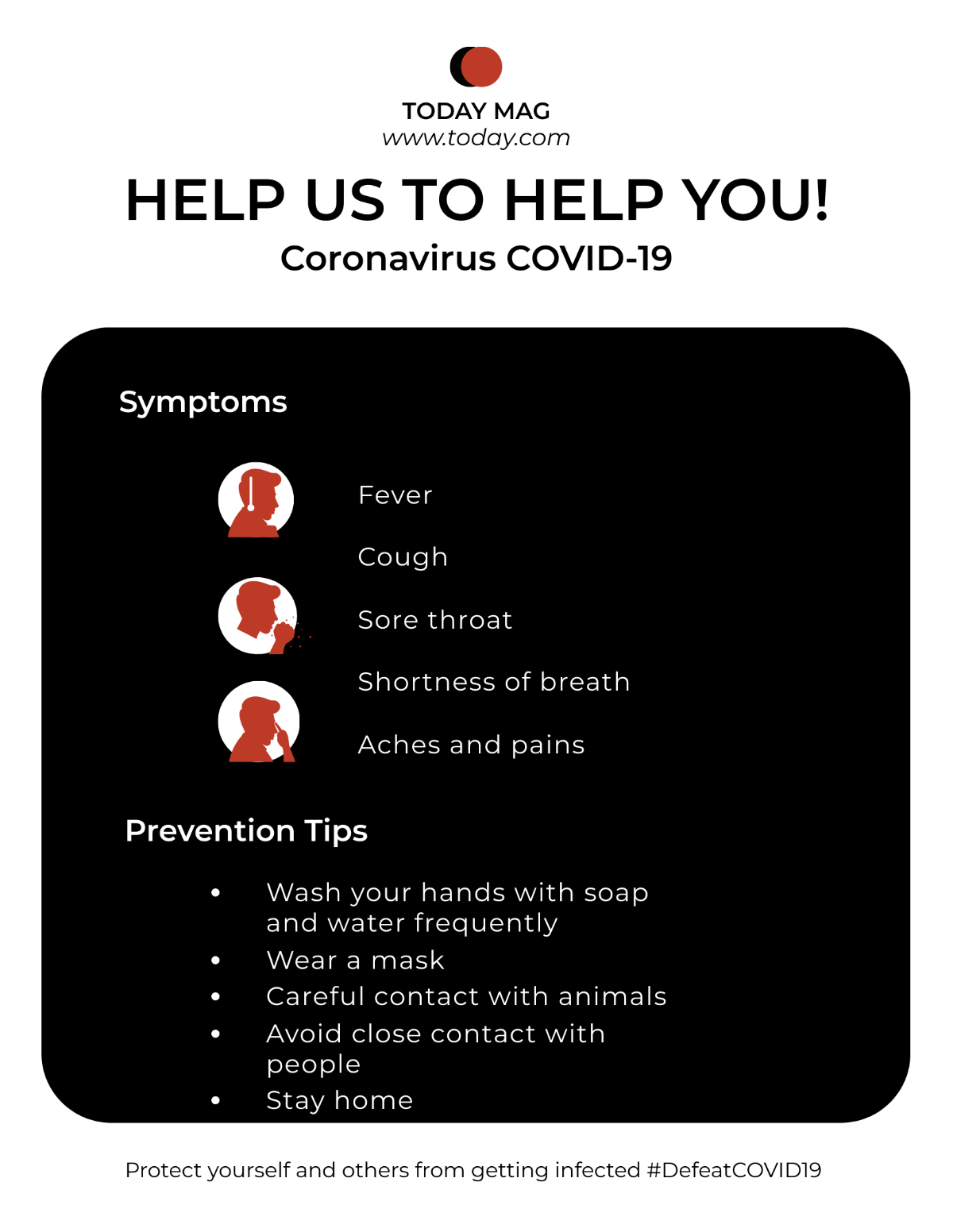 Coronavirus Awareness Flyer Template