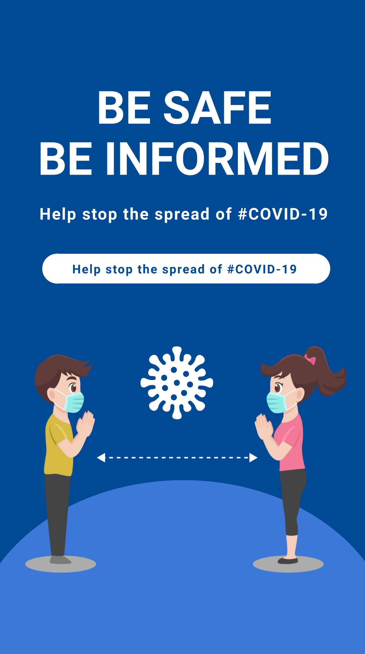 Coronavirus COVID-19 Instagram Story Template