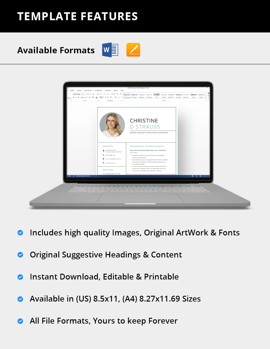 Free Branch Accounts Receivable Supervisor Resume Download In Word 