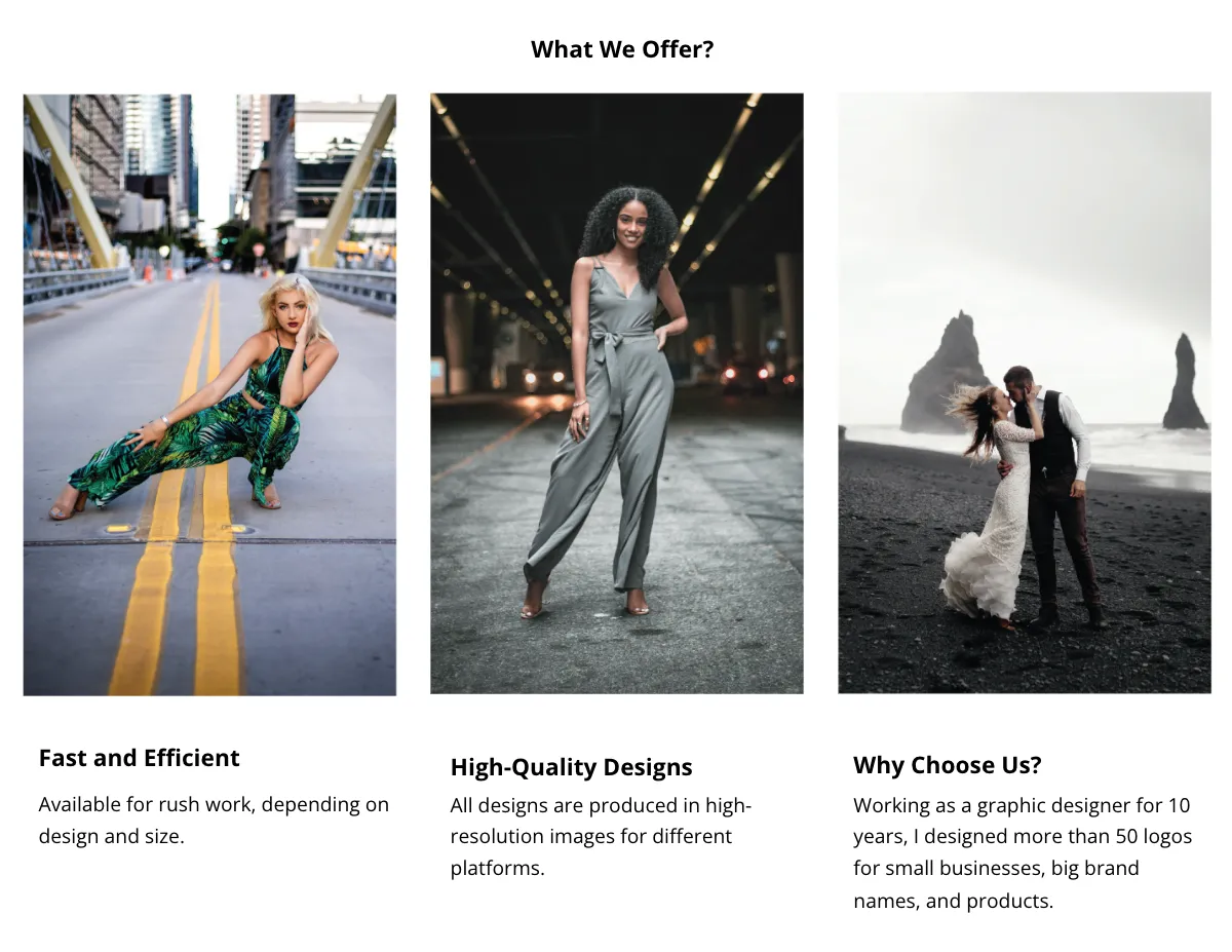 Free Tri-Fold Freelance Photographer Brochure Template to Edit Online