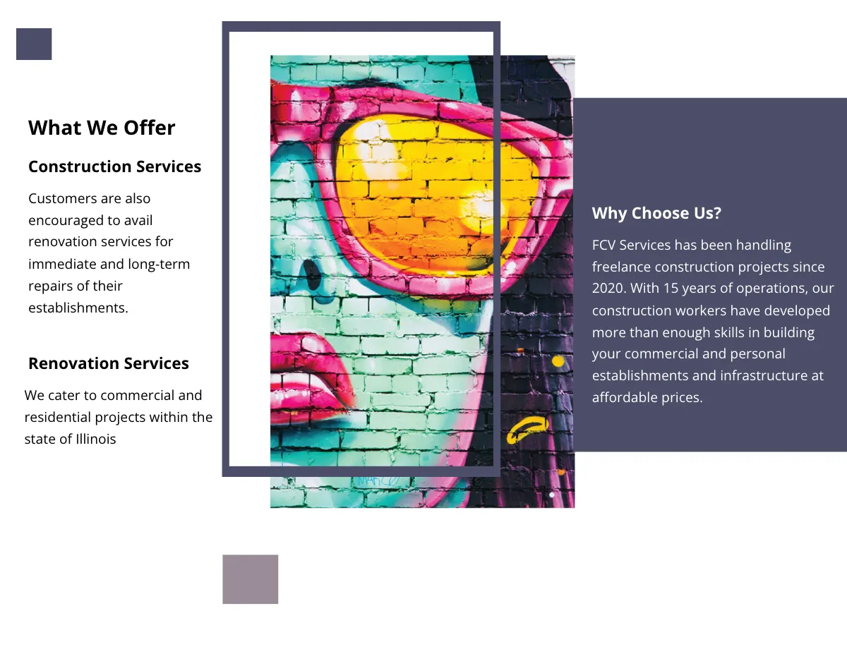 Free Modern Bi-Fold Freelancer Brochure Template to Edit Online