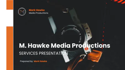 Free Freelance Service Presentation Template to Edit Online