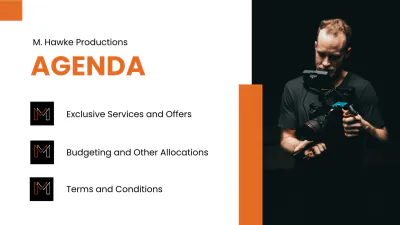 Free Freelance Service Presentation Template to Edit Online