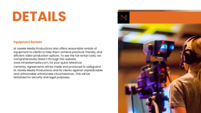 Free Freelance Service Presentation Template to Edit Online