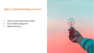 Free Freelance Work Presentation Template to Edit Online