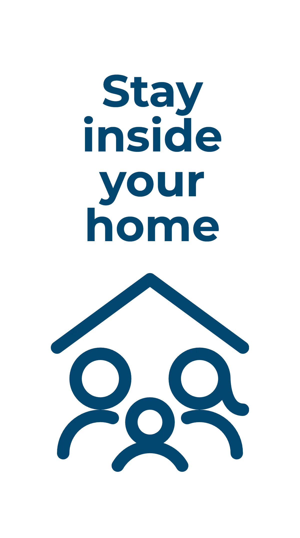 Free Coronavirus COVID-19 Stay at Home Instagram Story Template to Edit Online