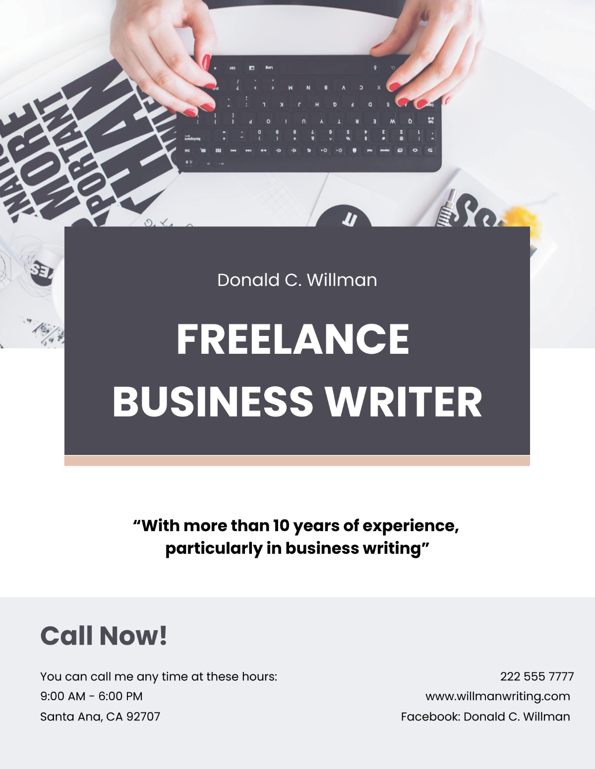 Freelancing Flyer