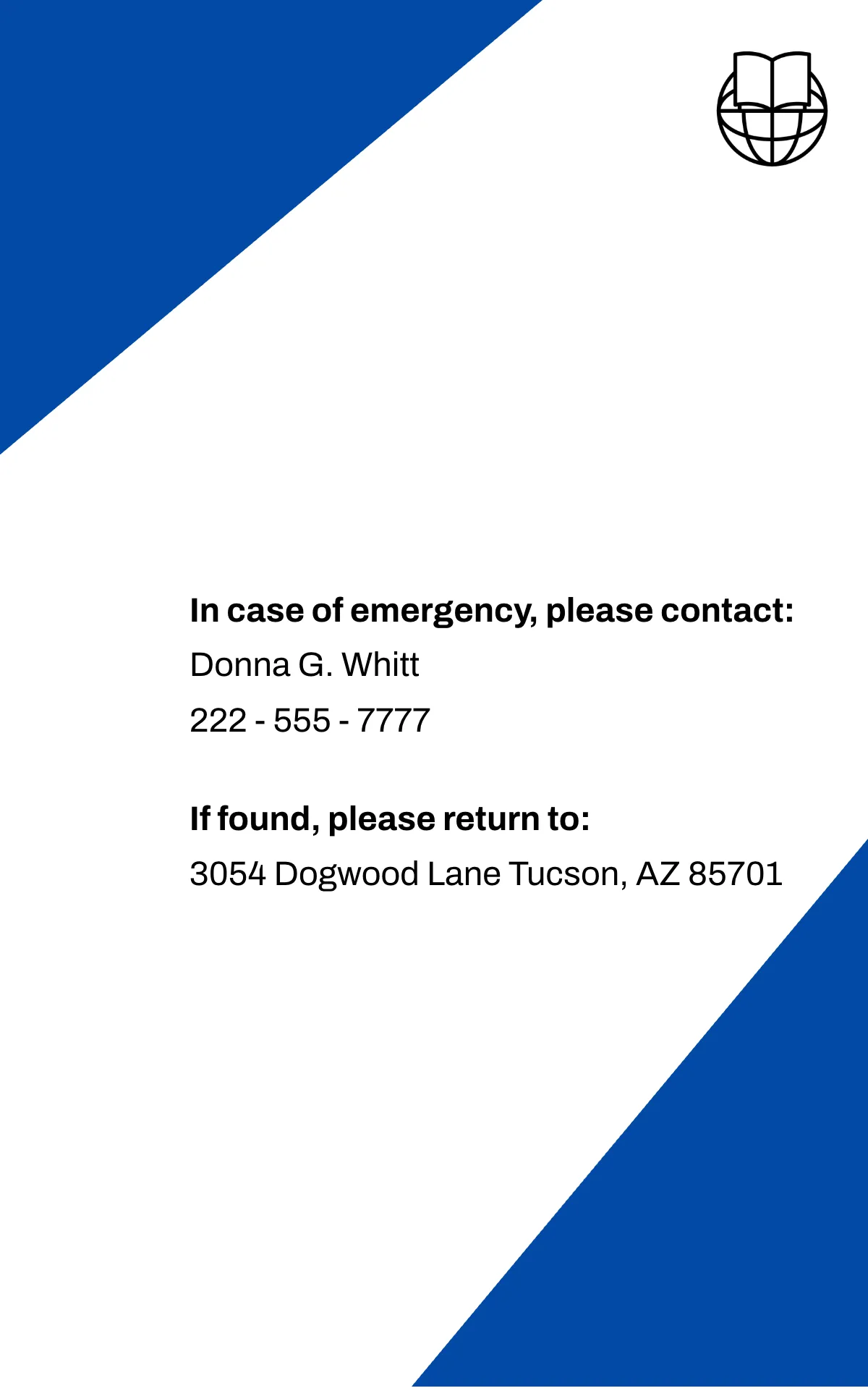 Free Faculty ID Card Template to Edit Online