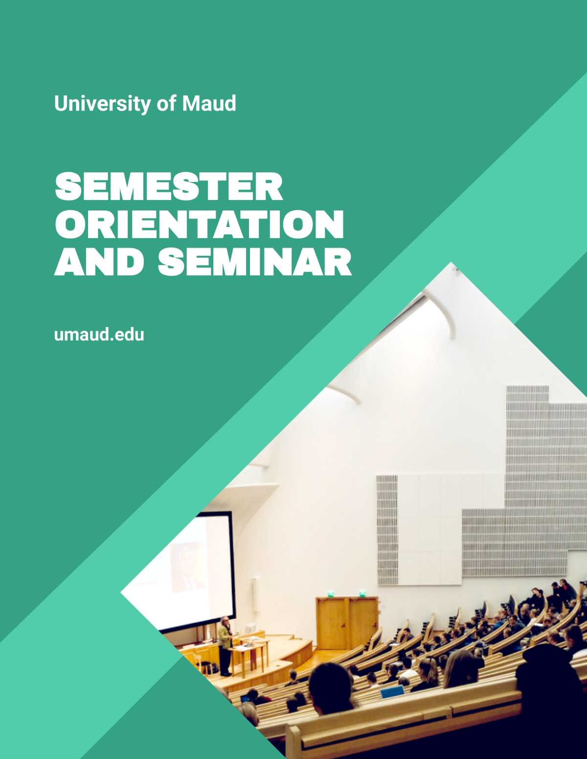 University Seminar Flyer