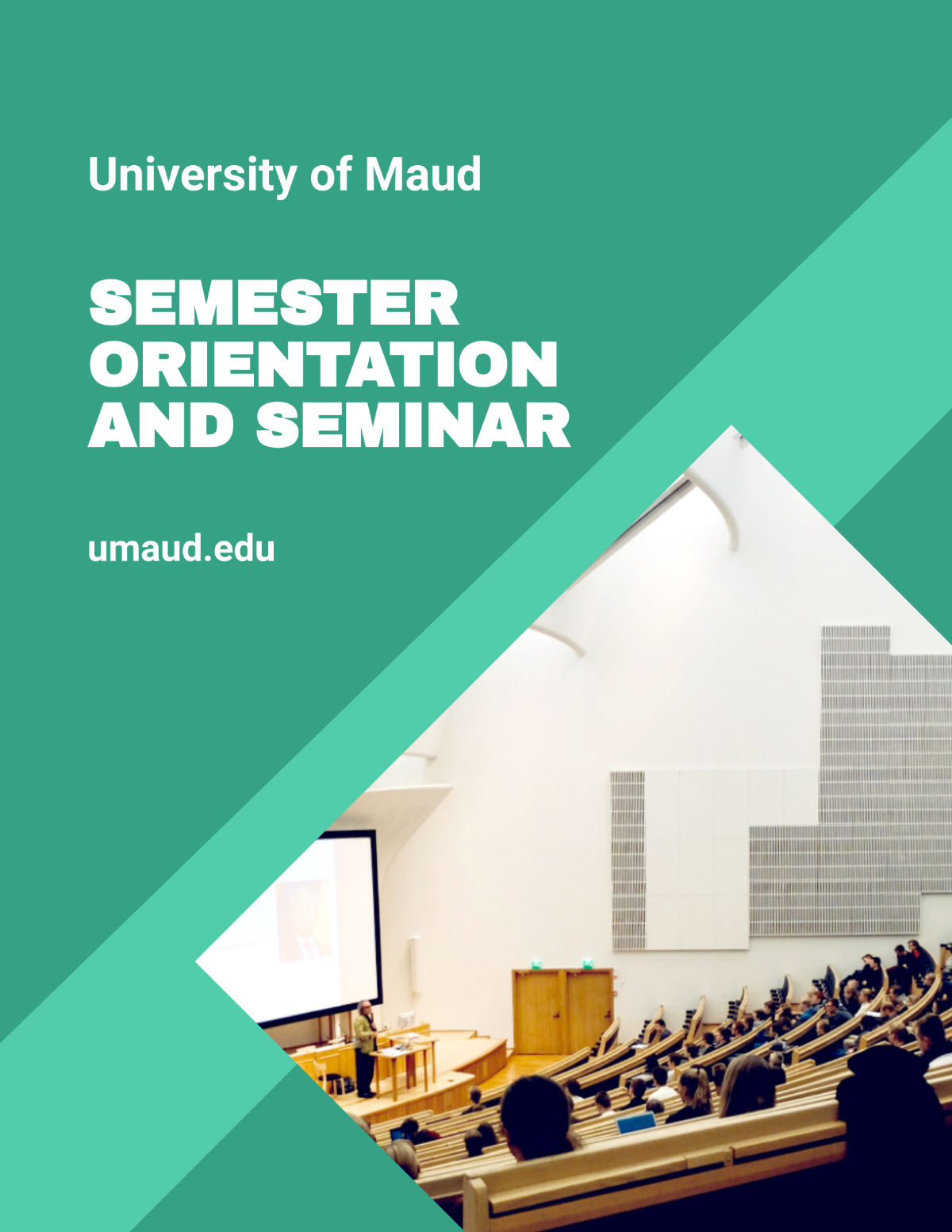 University Seminar Flyer