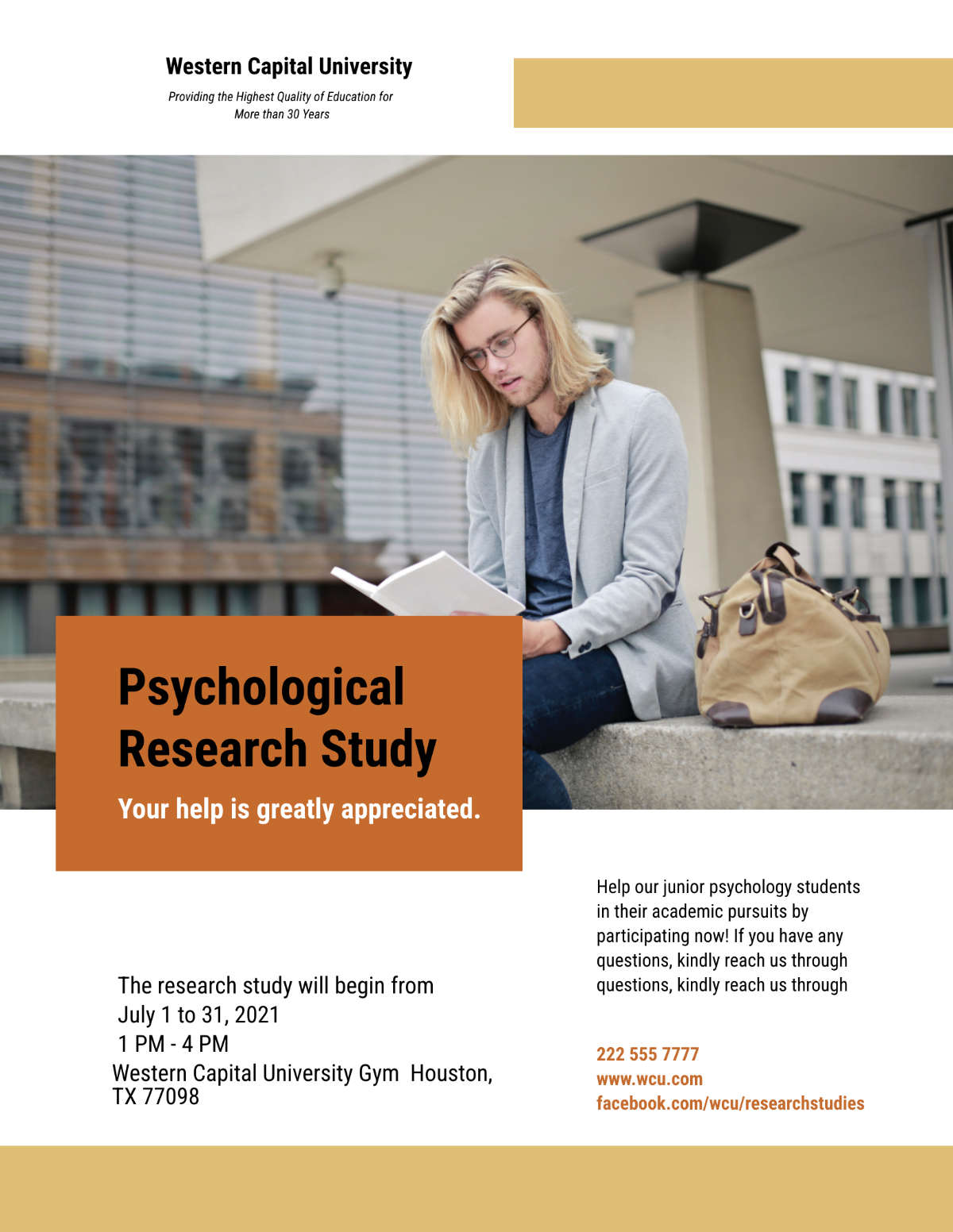 Research Study Flyer