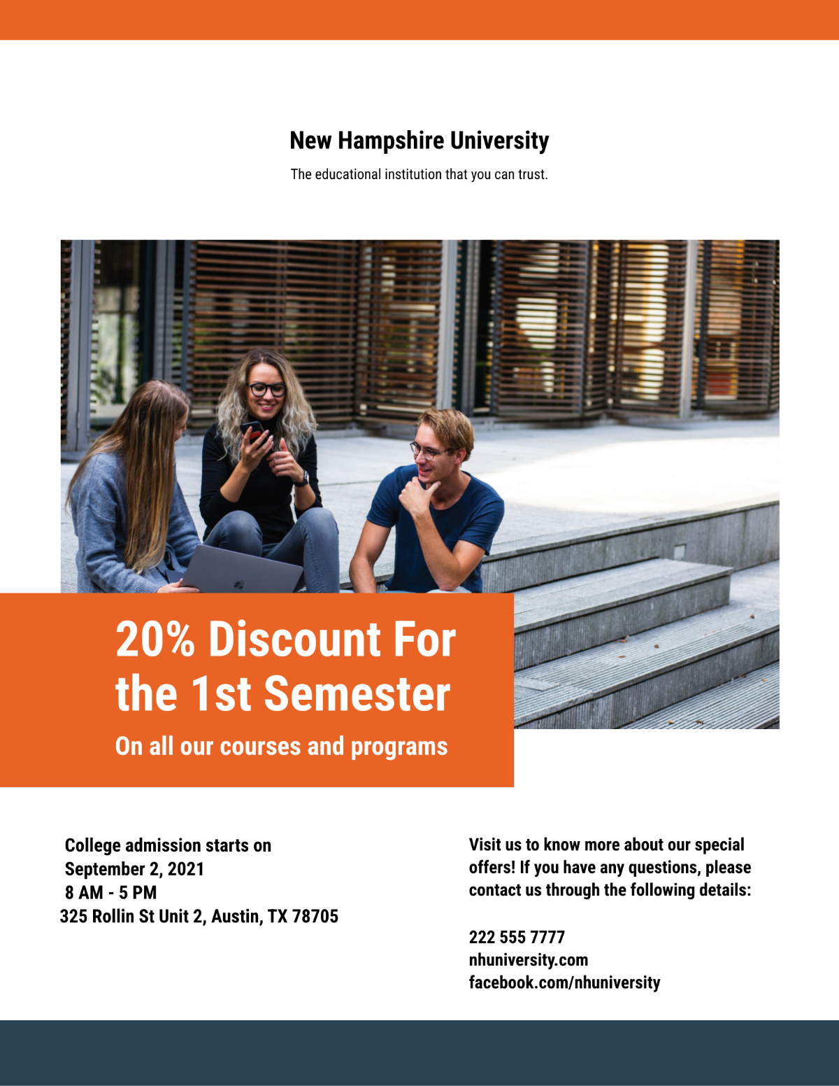 University Studies Flyer