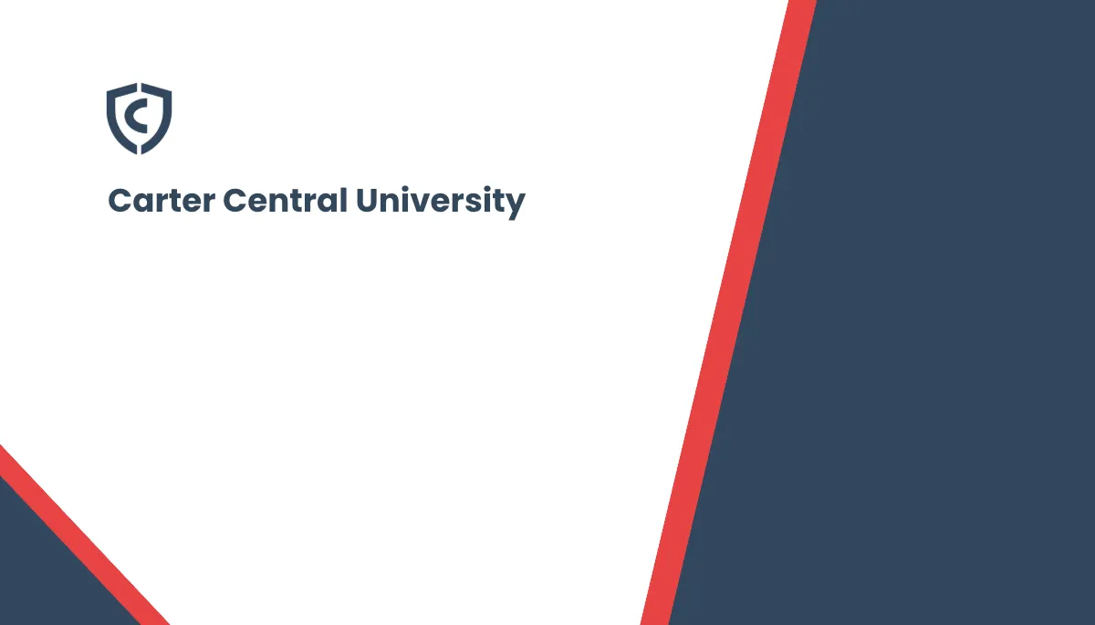 Free Simple University Business Card Template to Edit Online