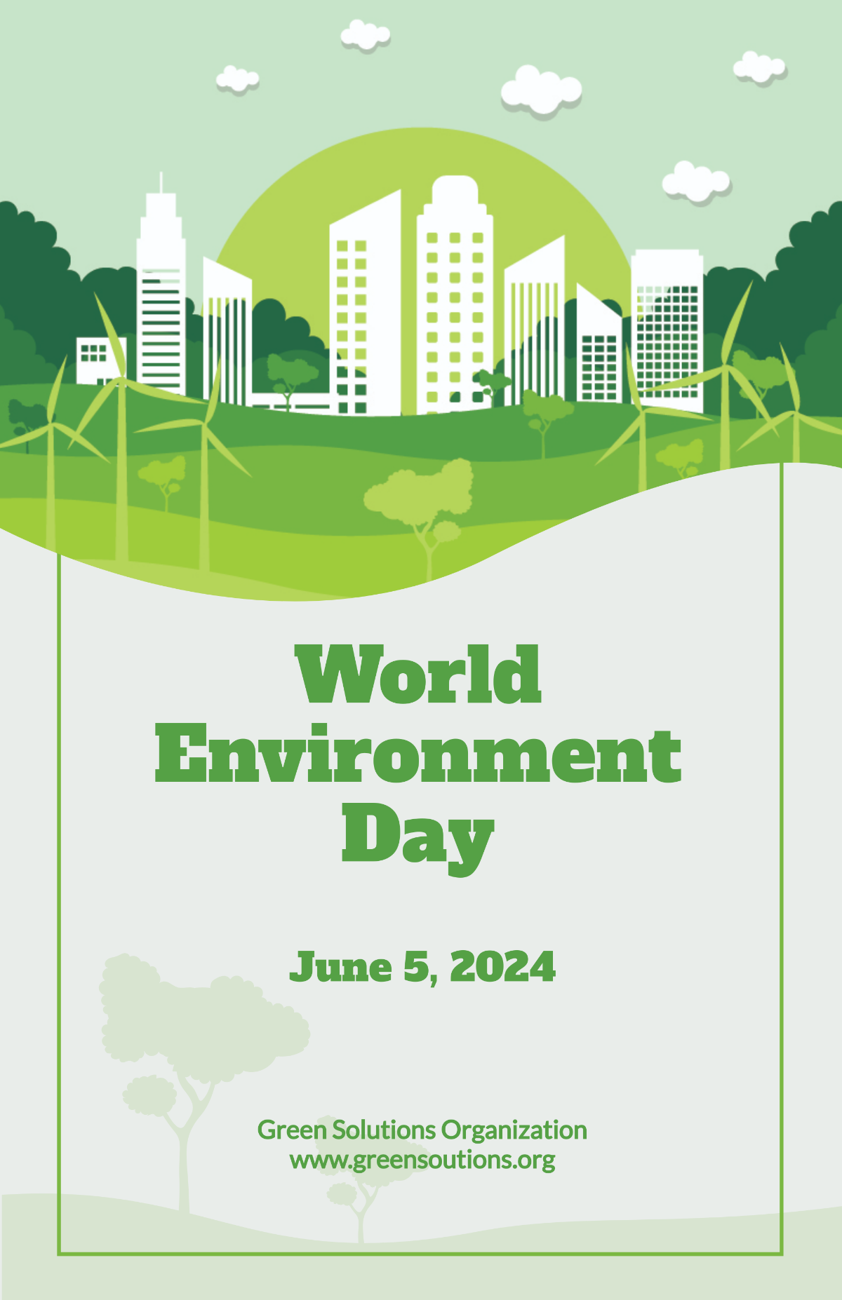 World Environment Day Poster Template