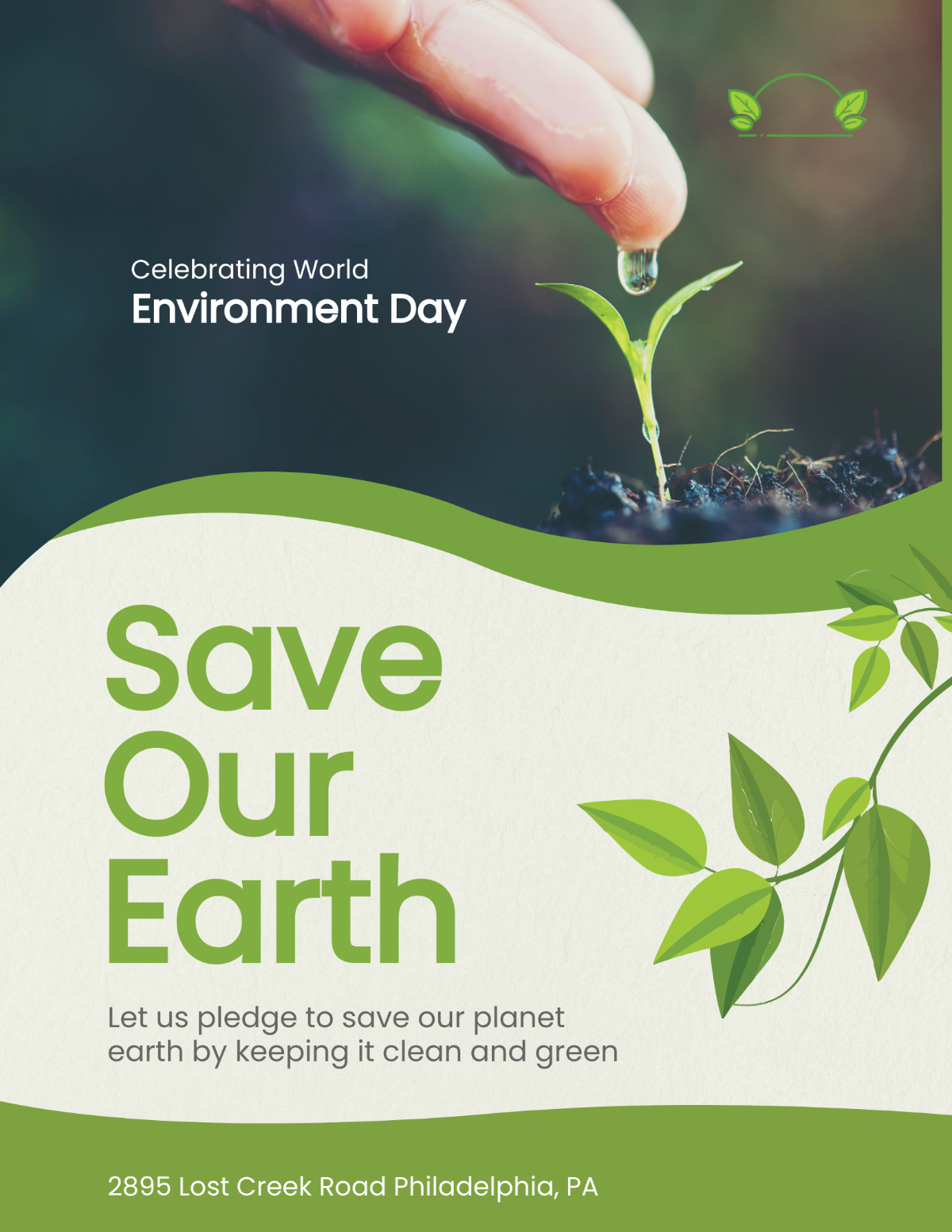 World Environment Day Flyer Template