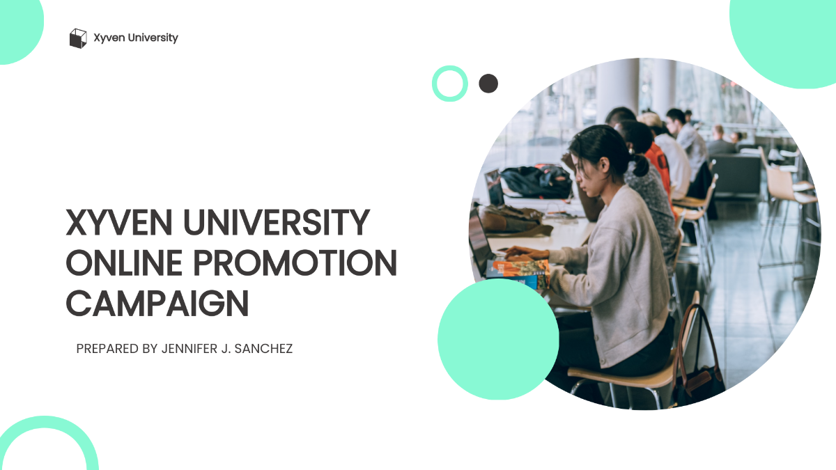 University Promotion Presentation