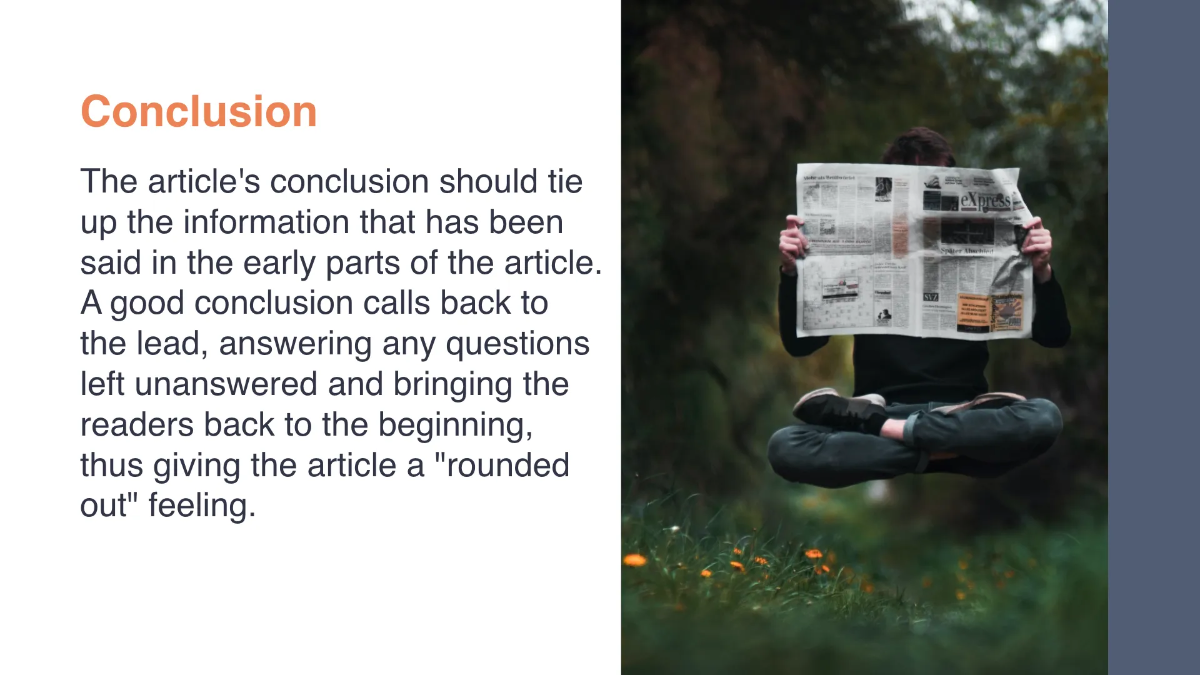 Free University Student Presentation Template to Edit Online