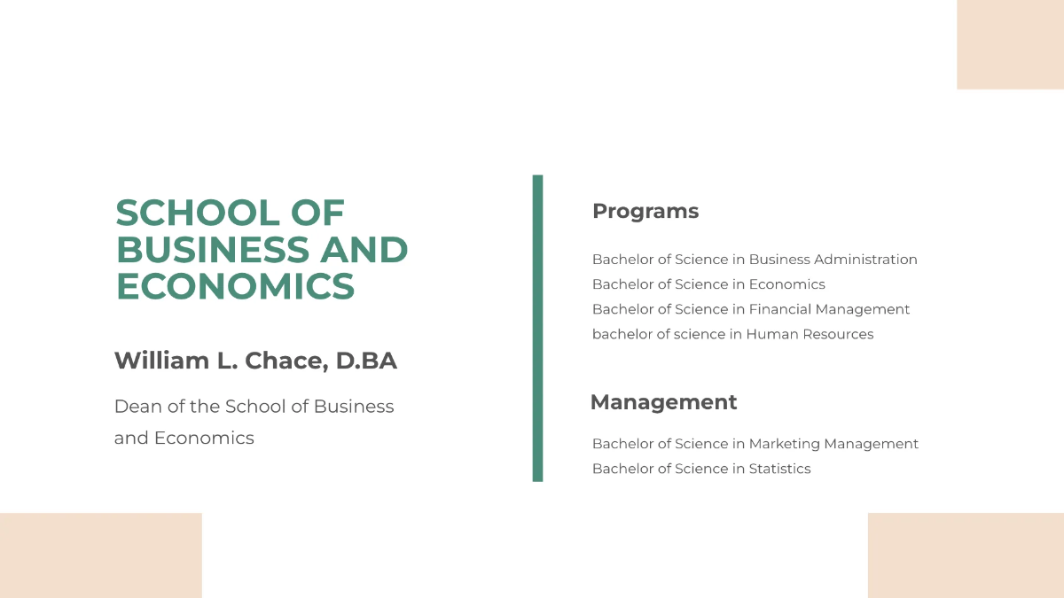 Free College Course Presentation Template to Edit Online