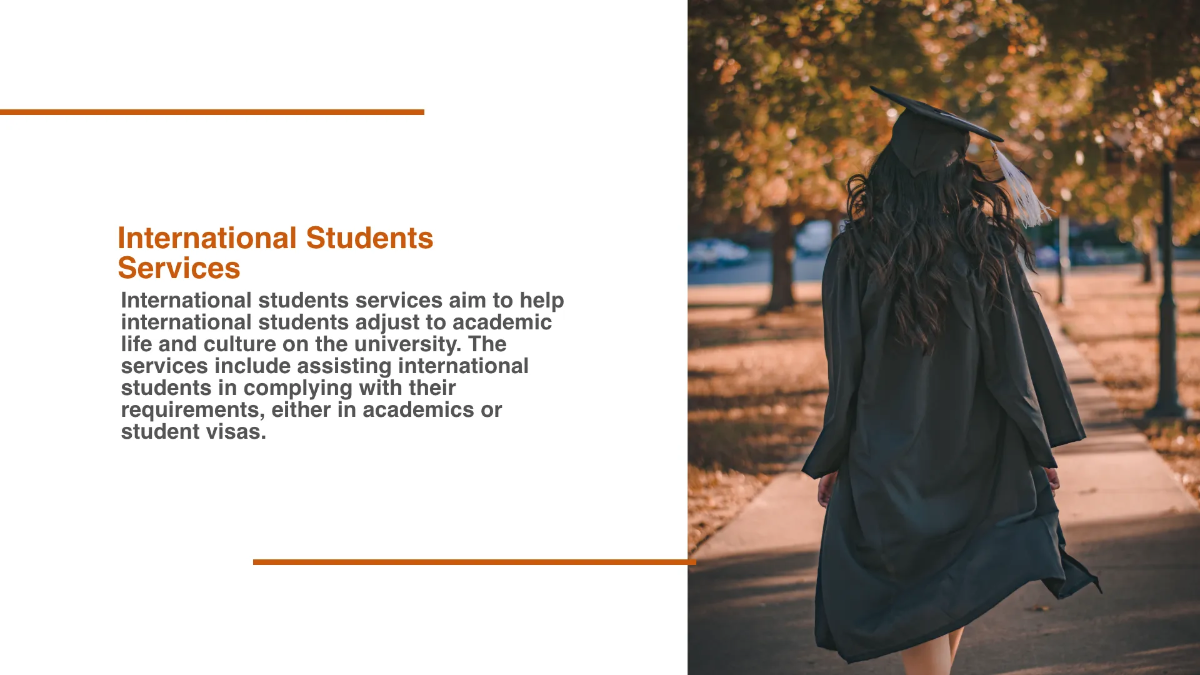 Free Simple University Presentation Template to Edit Online