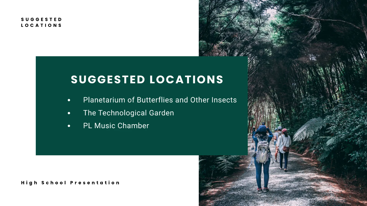 Free High School Presentation Template to Edit Online