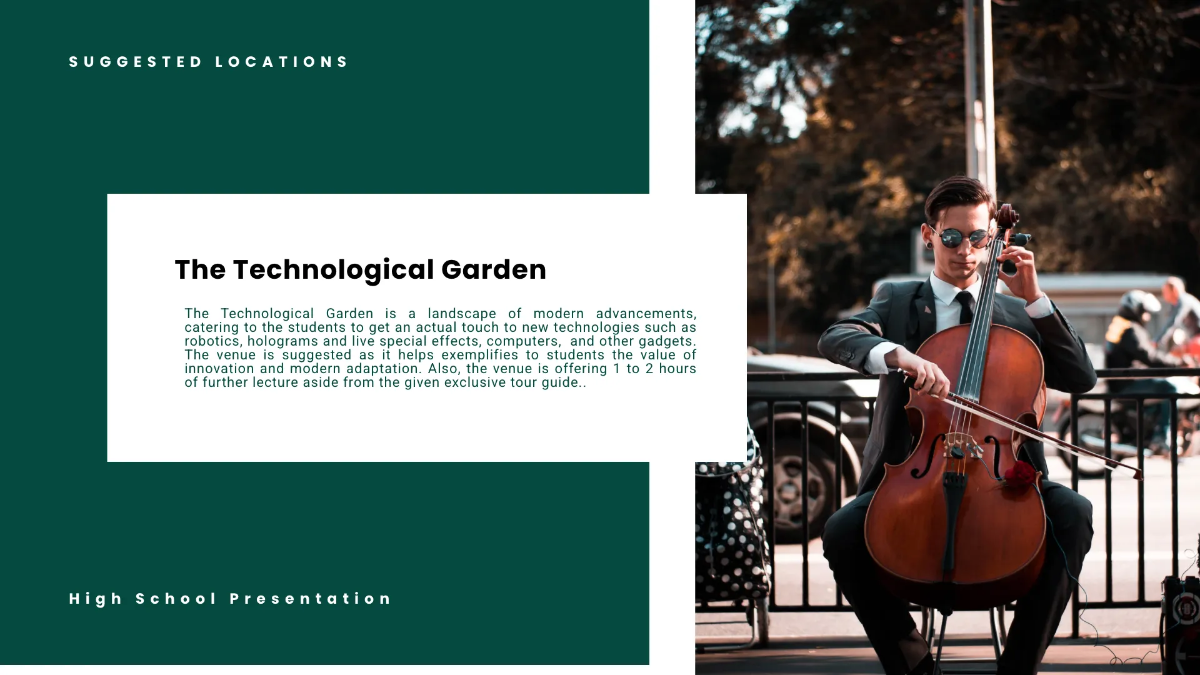 Free High School Presentation Template to Edit Online