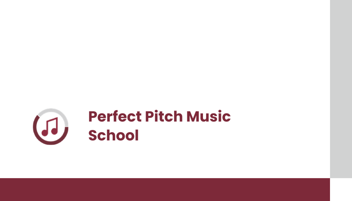 Music School Business Card Template