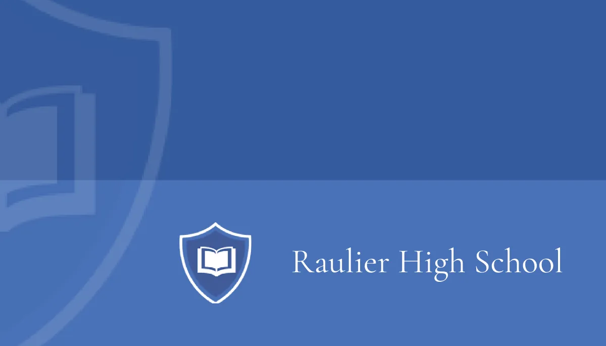 Free Secondary School Business Card Template to Edit Online