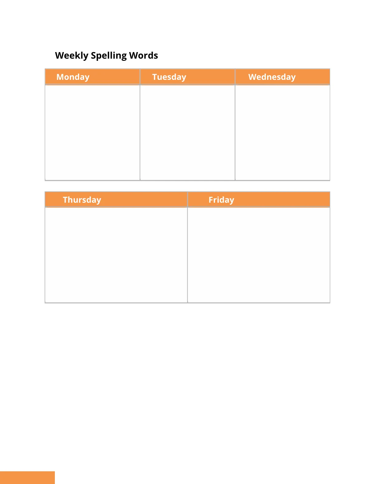 Free Primary School Planner Template to Edit Online