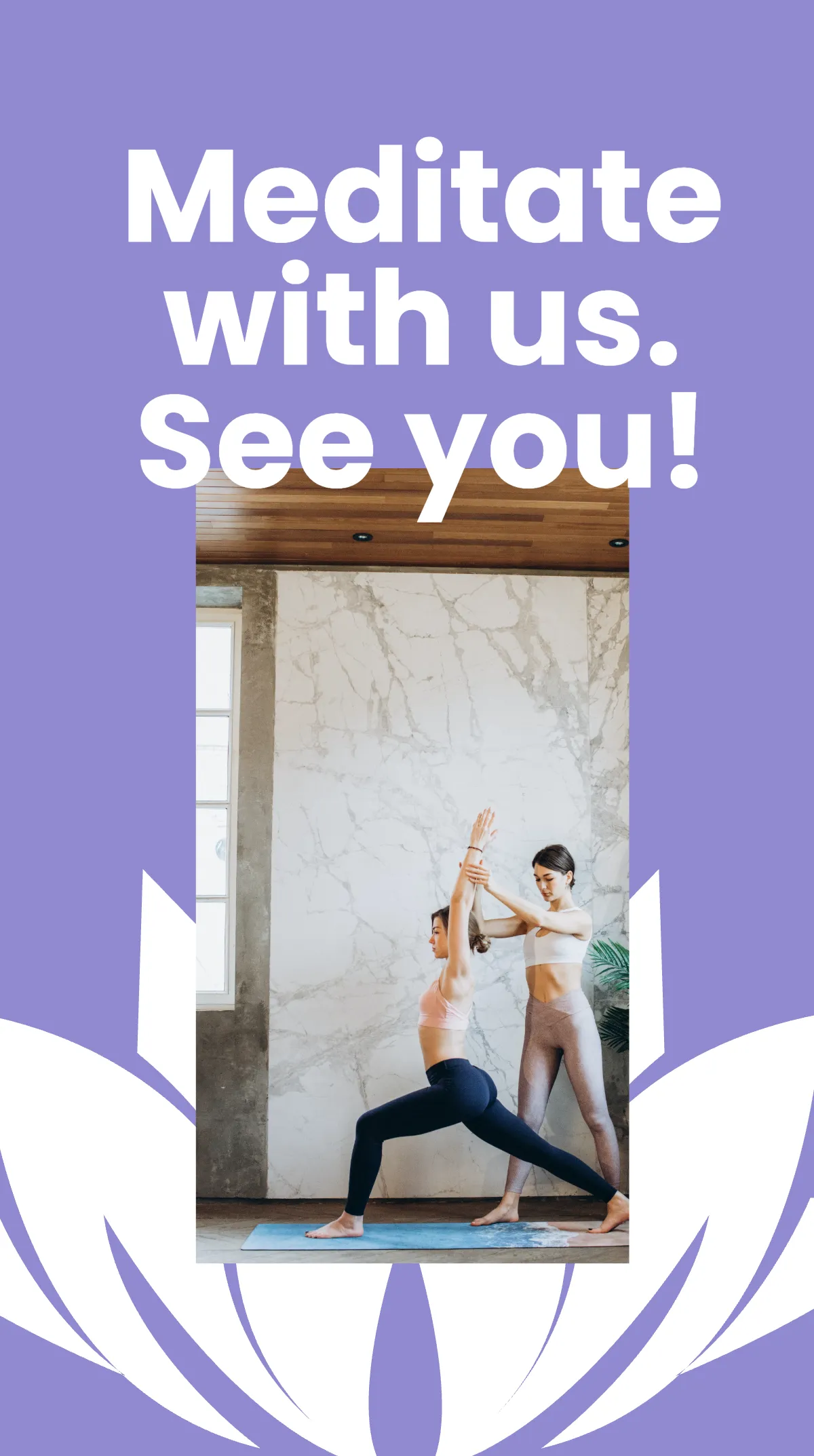 Free Yoga Instructor Instagram Story Template to Edit Online