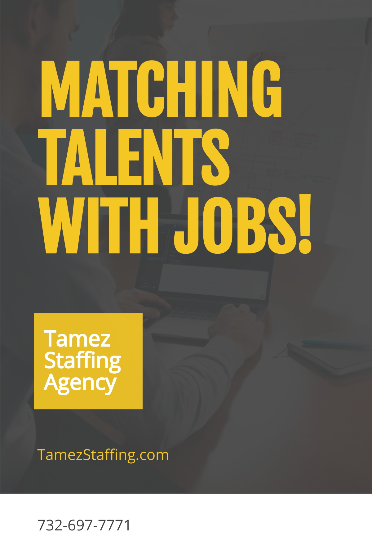 Staffing Agency Pinterest Pin Template
