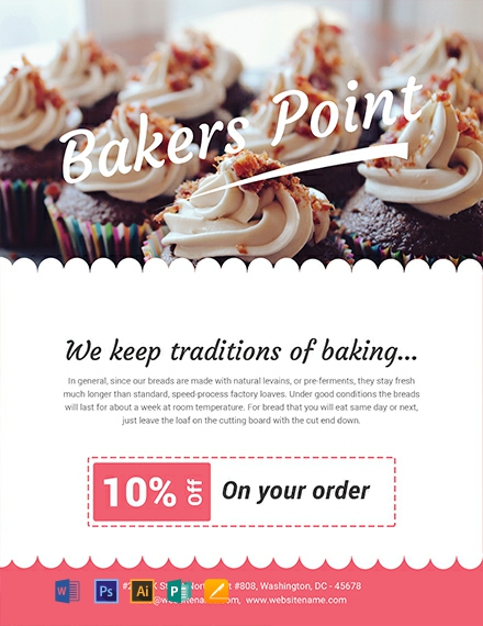 Free Bakers Point Flyer Template 800 Flyers In Psd Free Baker S Point Flyer Template
