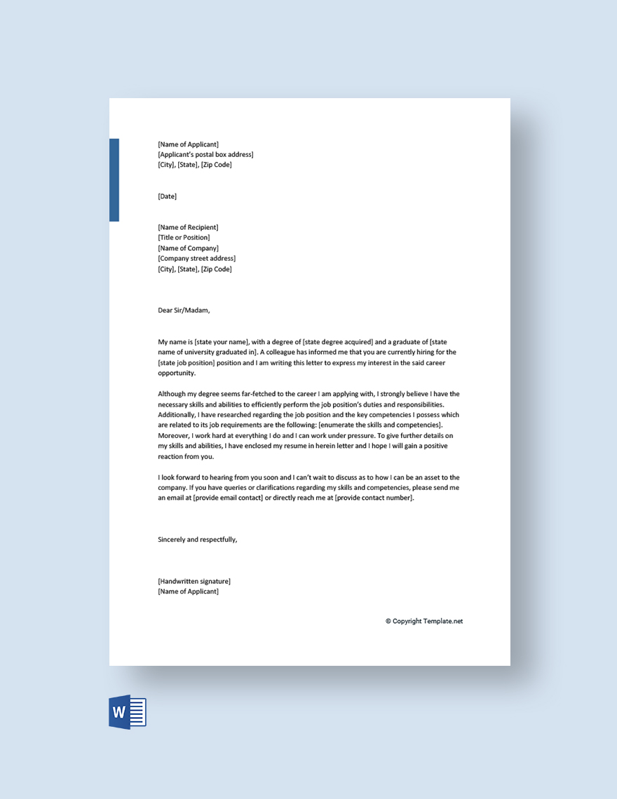 Entry Level Administrative Assistant Cover Letter Template - Google ...