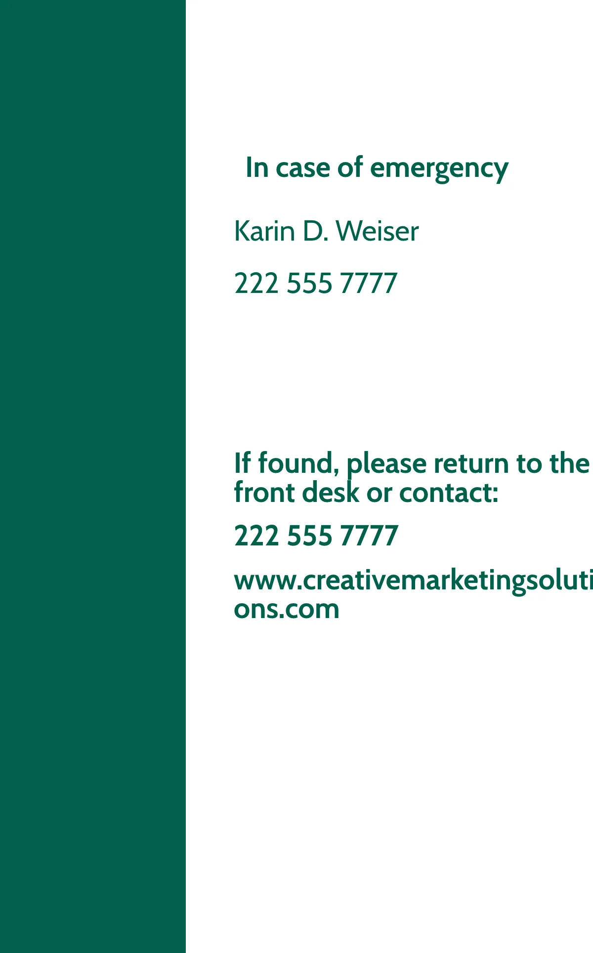 Free Advertising agency employee ID card Template to Edit Online