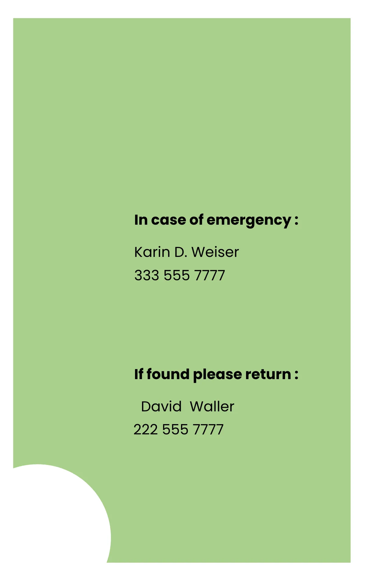 Free Advertising agency staff ID card Template to Edit Online