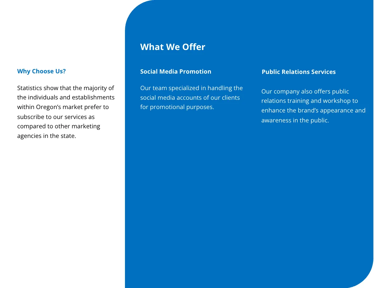 Free Tri-fold Digital Marketing Agency Brochure Template to Edit Online