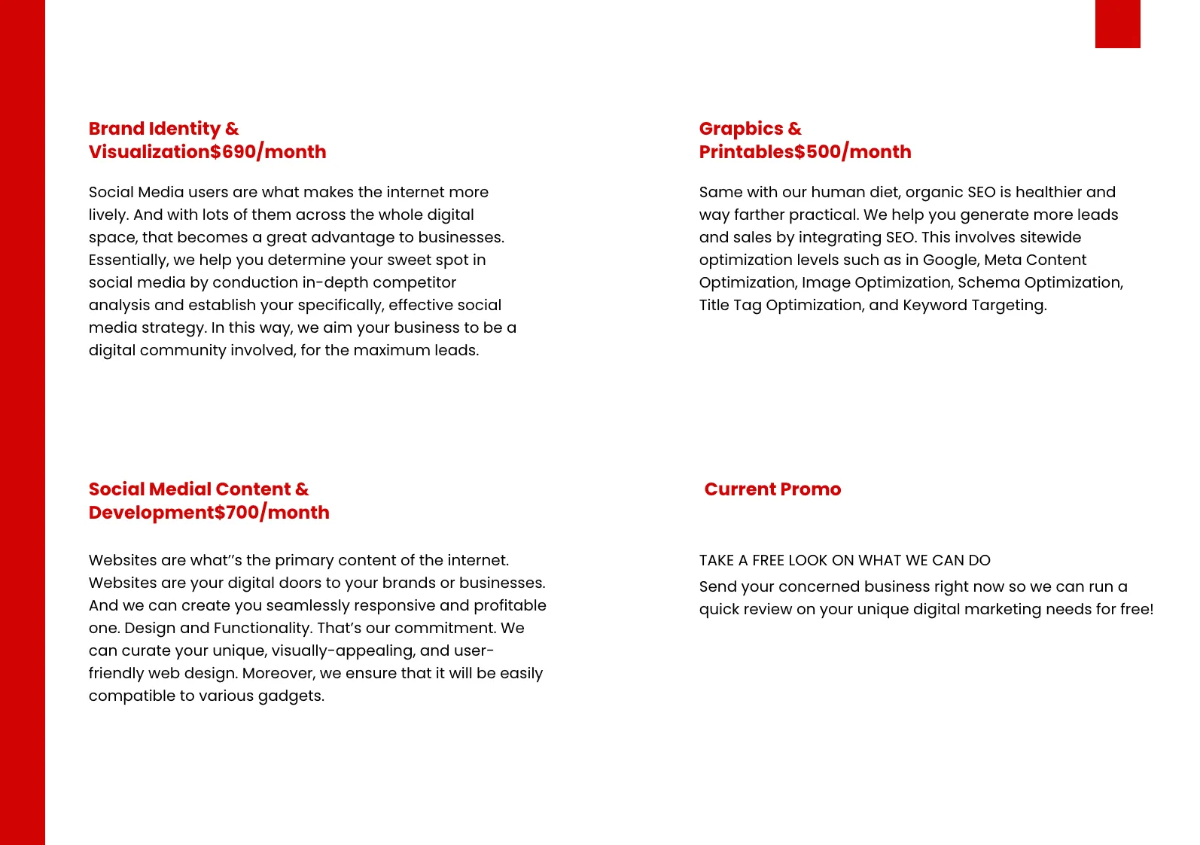 Free Bifold Advertising Graphic Design Brochure Template to Edit Online