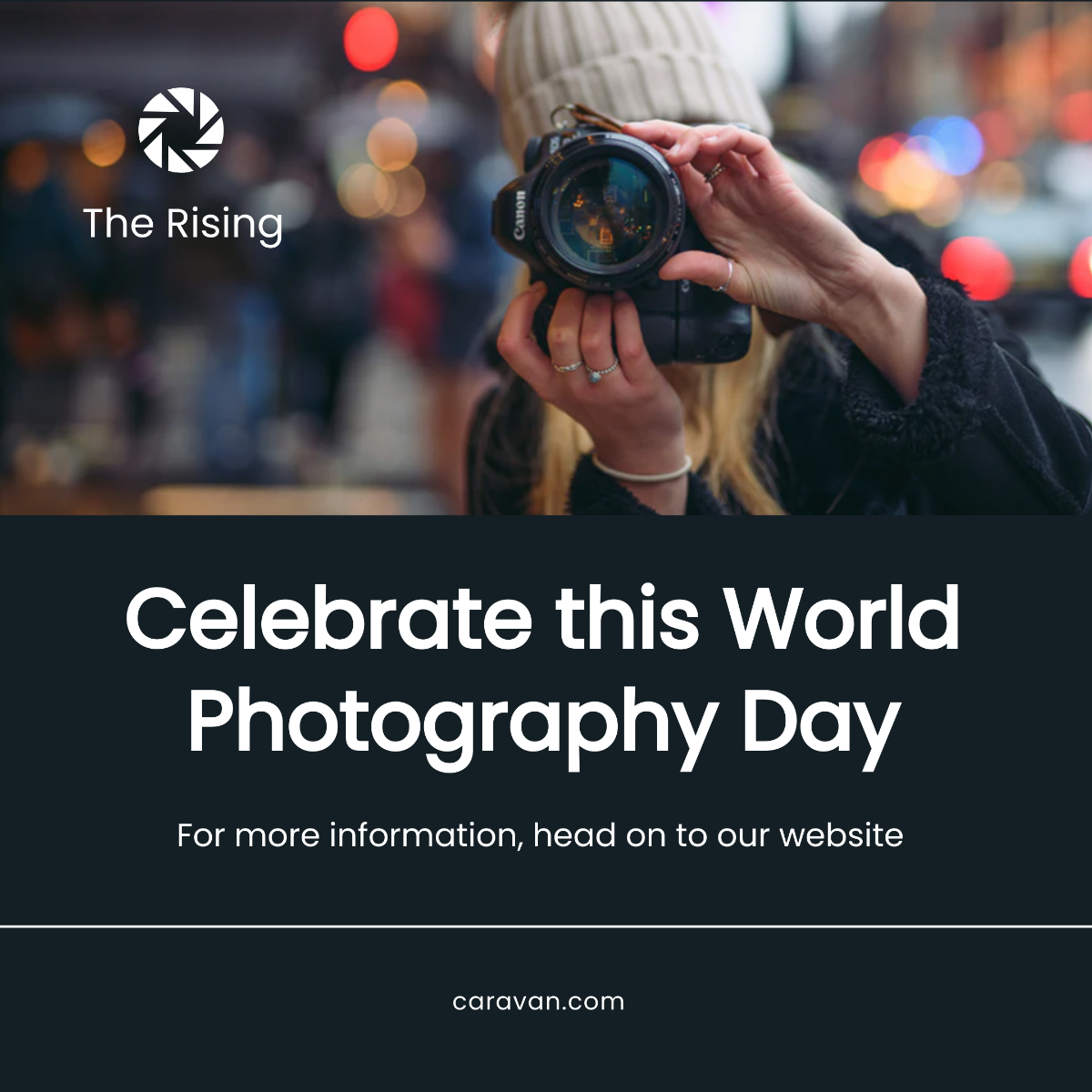World Photography Day Instagram Post Template
