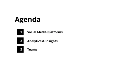 Free Simple Advertising Agency Presentation Template to Edit Online
