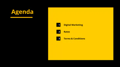 Free Marketing Agency Keynote Presentation Template to Edit Online