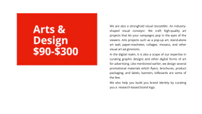 Free Creative Advertising Agency Presentation Template to Edit Online