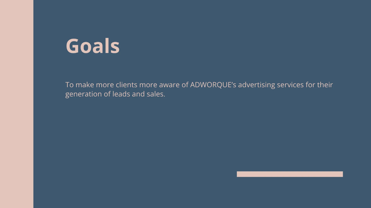 Free Advertising Agency Profile Presentation Template to Edit Online