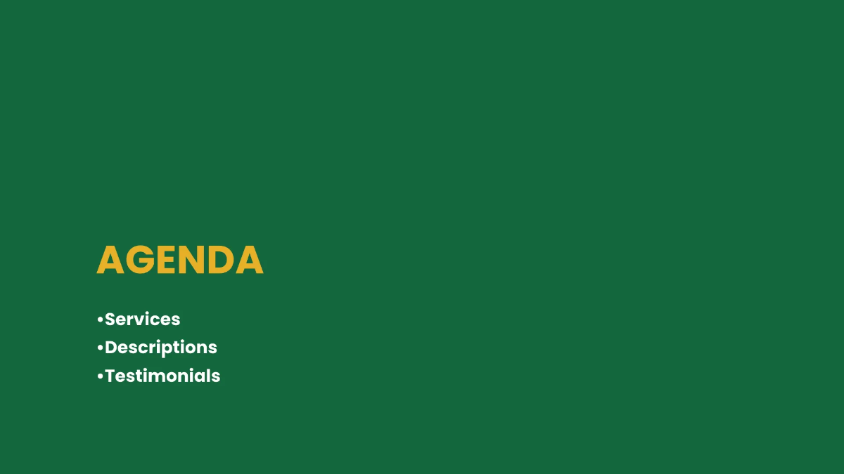 Free Agency Capabilities Presentation Template to Edit Online